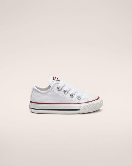 Tenisi Baieti Converse Chuck Taylor All Star Clasici Albi | RO GJWPO526